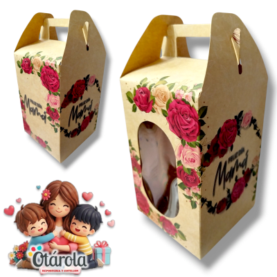 Caja Mama Gigante Rojo 1u.