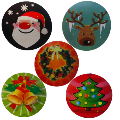 Etiquetas Navidad 10u.