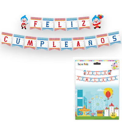 Feliz Cumpleaños Plim Plim 3,5 Metros