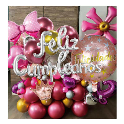 Set Cumpleaños Fucsia