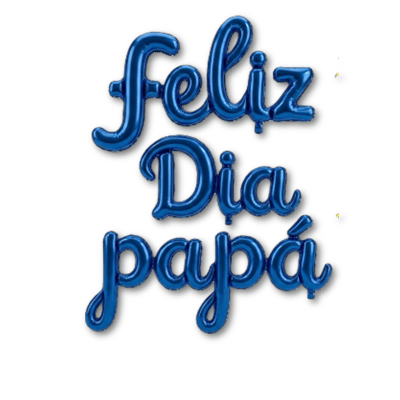Globo Feliz dia Papa 3pzas.