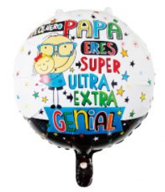 Globo Feliz dia Papa S.F 45x451