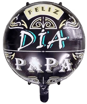 Globo Feliz dia Papa S.F negro1