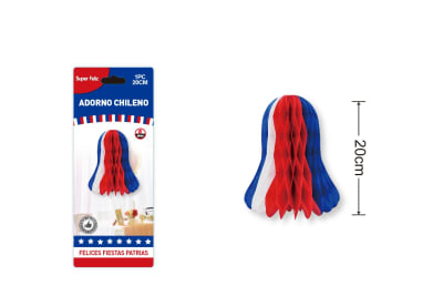 Guirnalda Fiestas Patrias Copihue Grande