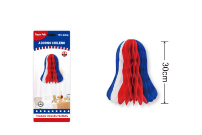 Guirnalda Fiestas Patrias Copihue Extra Grande1