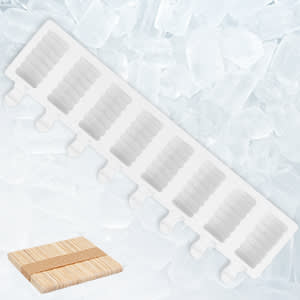 Molde Paleta Silicona 8div. rect