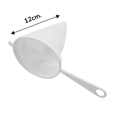 Colador de tela para filtrar 12cm.