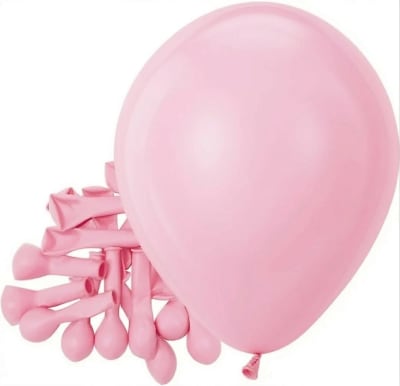 Globo Pastel rosa x25u.