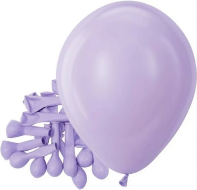 Globo Pastel Lila x25u.1
