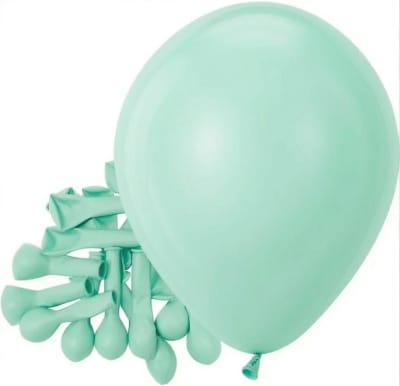 Globo Pastel Verde Menta x25u.1