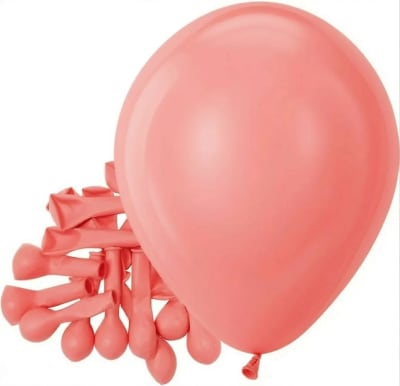 Globo Pastel rojo x25u.