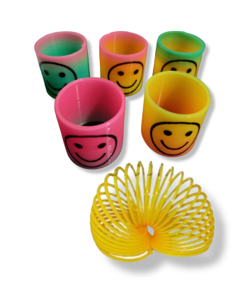 Juguetes Resortes Neon 6u.1