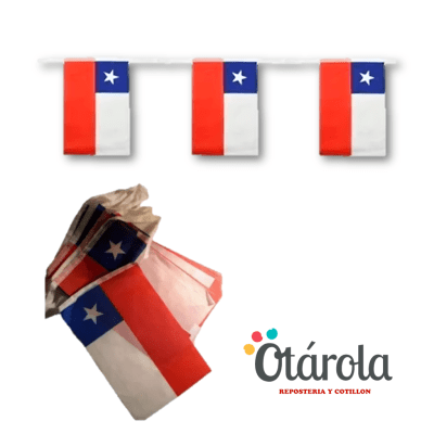 Bandera Chilena Fiestas Patrias