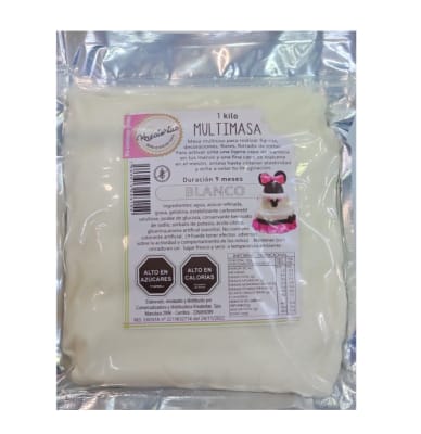 Fondant Blanco Kreatortas 1Kg.1