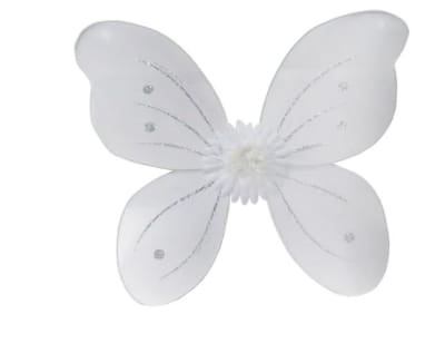 Alas Blanca con flor