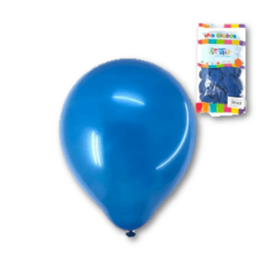 Globo Liso Azul N°9 50u.