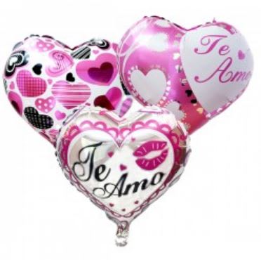Globo Foil Te Amo 3u.