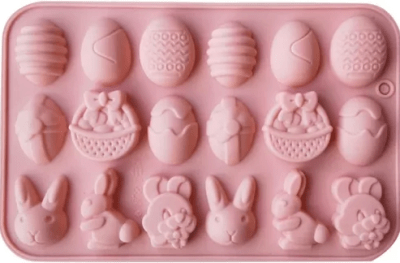 Molde silicona Pascua Resurrección 18 Div.1