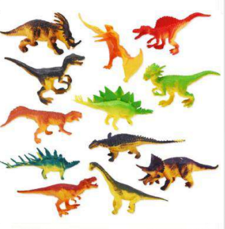 Set Dinosaurios x 12u. Blingin
