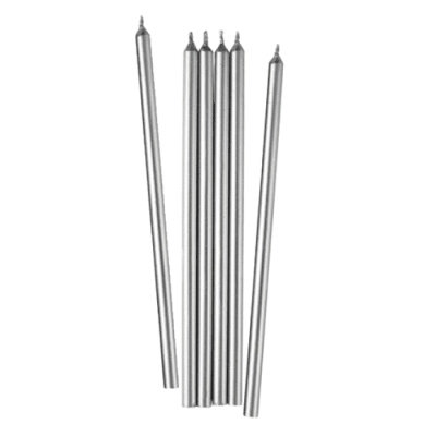 Velon plateado 13cm 6 unid1