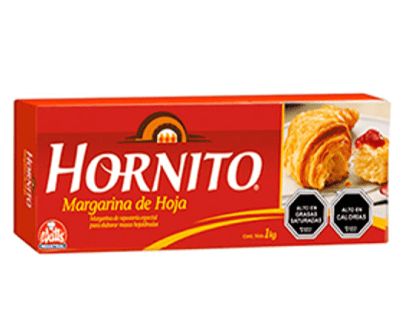 Margarina Hornito Hoja 1Kg.