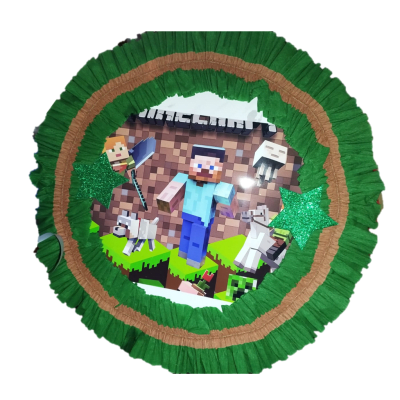 Piñata Minecraf1