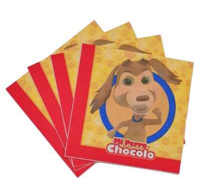 Servilletas Mi Perro Chocolo 12u.