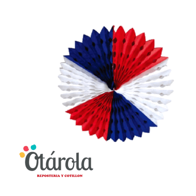 Guirnalda Abanico 66cm Fiestas Patrias.