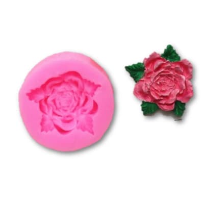 Molde Silicona Flores 1 Div.