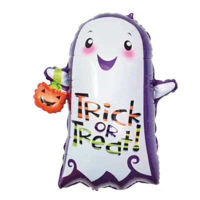 Globo Hallowen Fantasma 73x82cm.