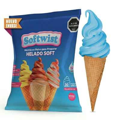 Helado Soft Ice Blue TKF 10u. x 800grs. (Caja)