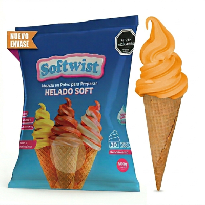 Helado Soft Naranja TKF 10u. x 800grs. (Caja)