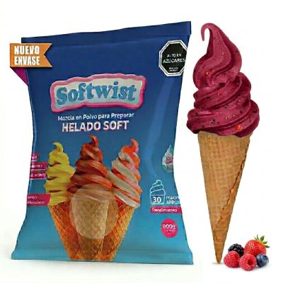 Helado Soft Frutos del Bosque TKF 10u. x 800grs. (Caja)