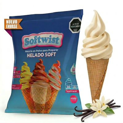 Helado Soft Vainilla TKF 10u. x 800grs. (Caja)