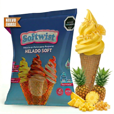 Helado Soft Piña TKF 10u. x 800grs. (Caja)