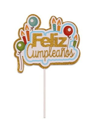 Topper para torta con luz1