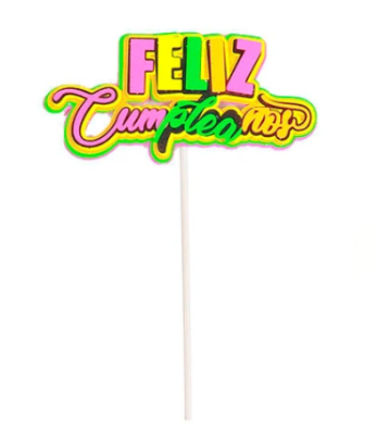 Topper para torta fluor1