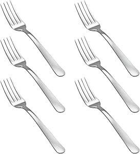 Tenedor Metal 6u.