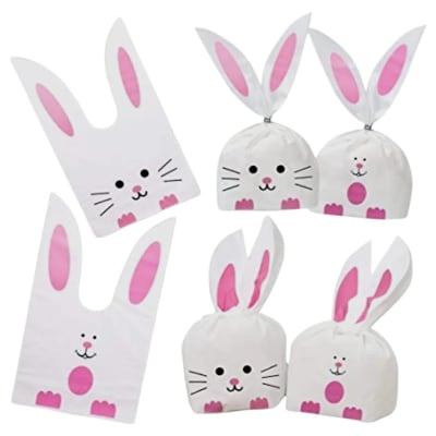 Bolsa Conejo Orejas Fucsia 10u.2