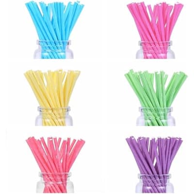 Bombilla Papel 12u.1