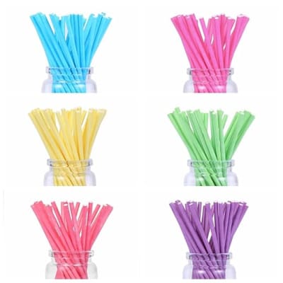 Bombilla De Papel 25u.