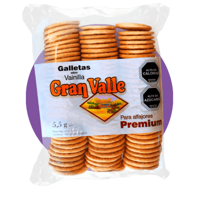 Galleta Alfajor Coctail Gran Valle 12u. x 100und. (Caja)
