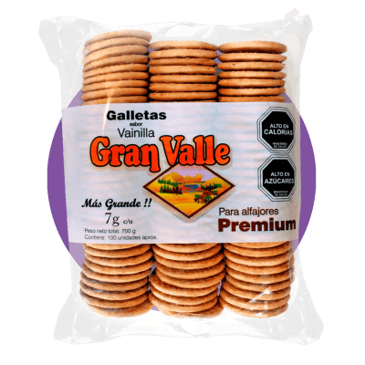 Galleta Alfajor Gran Valle 10u. x 100u. (Caja)