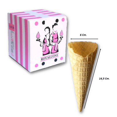 Cono Artesanal Maxi 96u. Royalcone