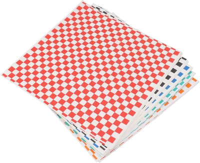 Papel Antigrasa Colores 100u.