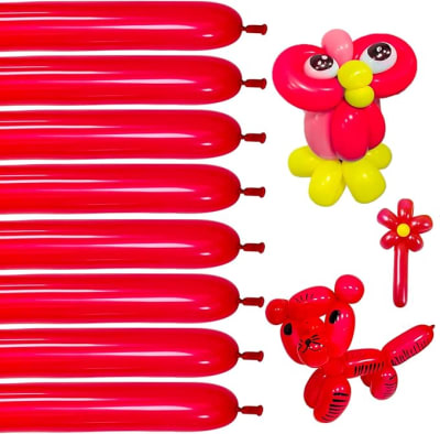 Globo Largo Rojo 25u.1