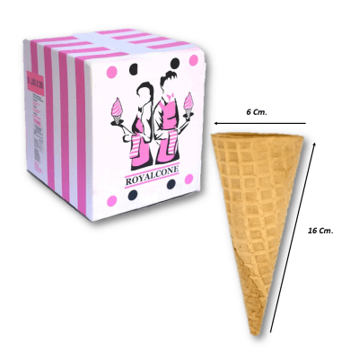 Cono Artesanal Mega Maxi 96u. Royalcone