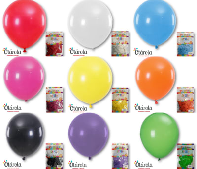 Globo Color N°9 x 25 Unidades