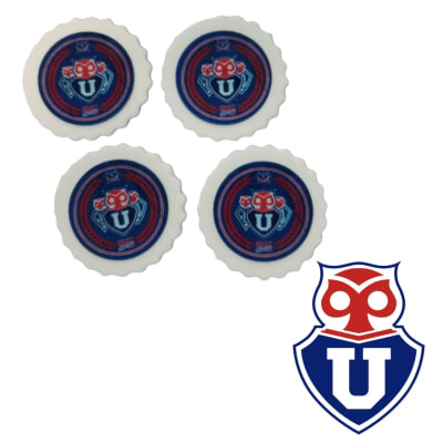 Decoracion de Azucar Universidad de Chile 4 u.
