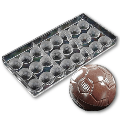 Molde Chocolate Acrilico Pelota1